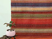 Handwoven Dhurrie | Cotton Dhurrie - 8 Paddle