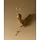 shop Wooden Miniature Vase ( Set of Two)