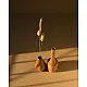 shop Wooden Miniature Vase (Set of Two)