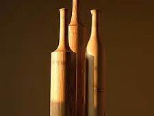 Sankhla | Handcrafted Wooden Vase