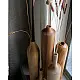 shop Handmade Wooden Home Decor Vase ( Set of Five )