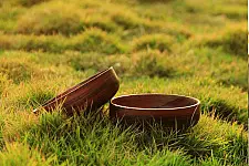 Sankhla ✼ Wooden Marandi Bowl ✼ 12
