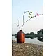 shop Handcrafted wooden vase