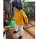 shop Yellow Angrakha With White Pant