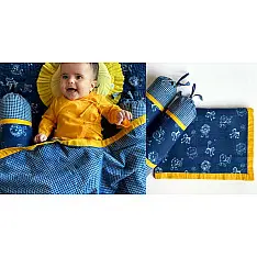 Organic Cotton ★ Kids Organic Gift Set (Dohar + 2 Zoo Bolster) ★ 12