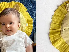 Organic Cotton ★ Lion Mustard Seed Pillow ★ 1