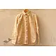  Handwoven Cotton Shirt -yellow