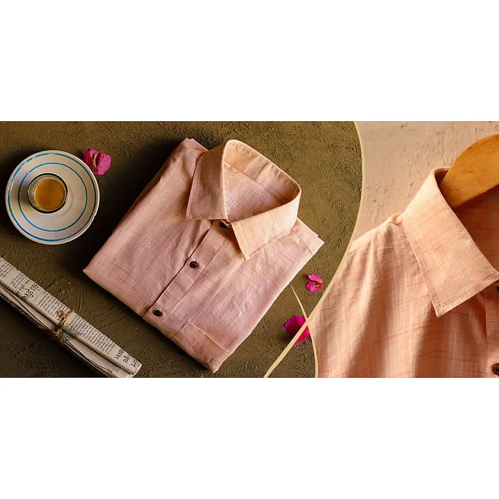 कनिष्क ♕ Handwoven Cotton Shirt ♕ 3