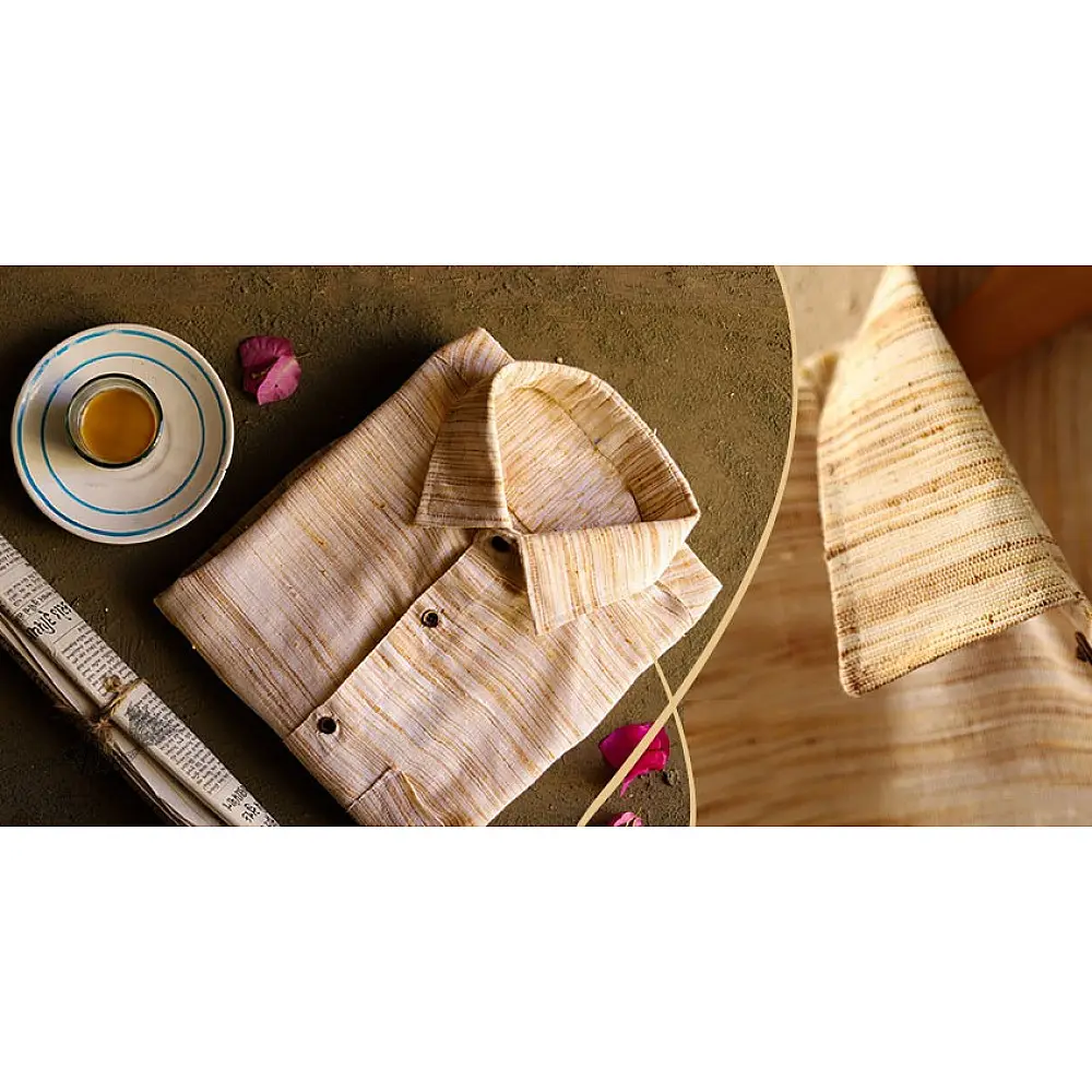 कनिष्क ♕ Handwoven Cotton Shirt ♕ 7