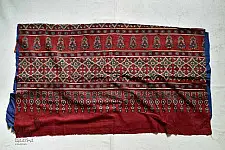 Charulata ★ Tie-Dye & Ajrakh ★ Cotton Shibori Saree ★ 3