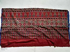 Charulata ★ Tie-Dye & Ajrakh ★ Cotton Shibori Saree ★ 3