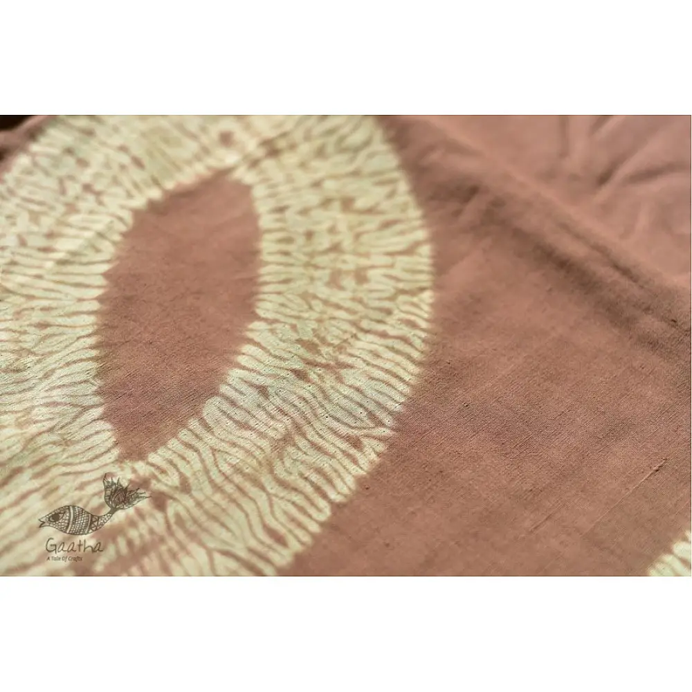 Charulata ★ Tie-Dye & Ajrakh ★ Cotton Shibori Saree ★ 6