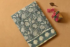 Indigenous Impressions ❣ Bagru Block Printed Cotton Saree - E