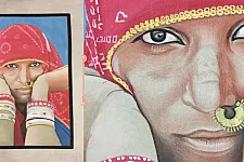 Miniature Painting ~ Rajasthani Women