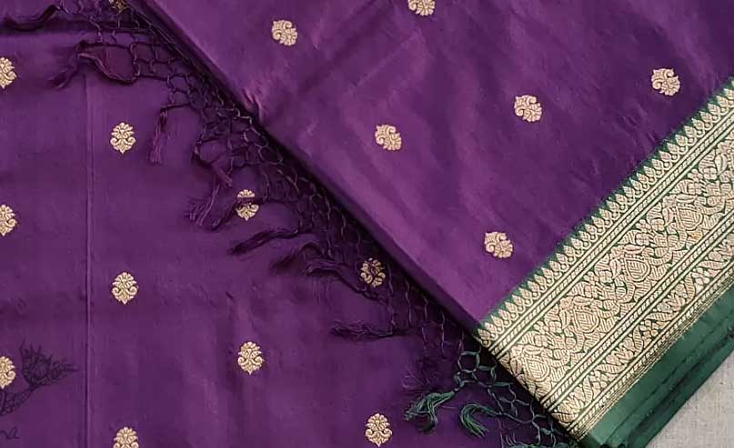 6.3 M Ladies Party Wear Handloom Cotton Silk Saree, With Blouse Piece at Rs  320 in Ranaghat