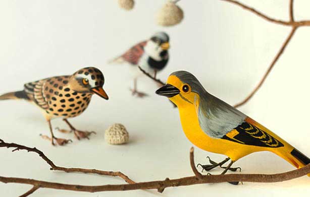 handmade-paper-mache-birds
