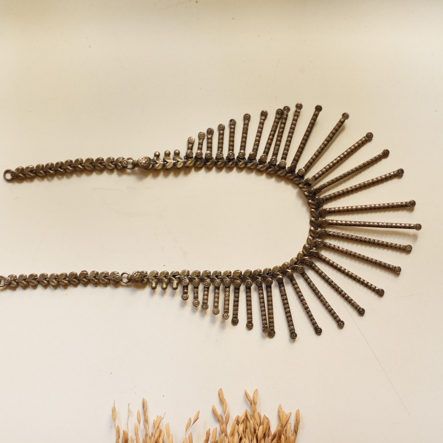 shop Handmade Vintage Jewelry - Tribal Necklace