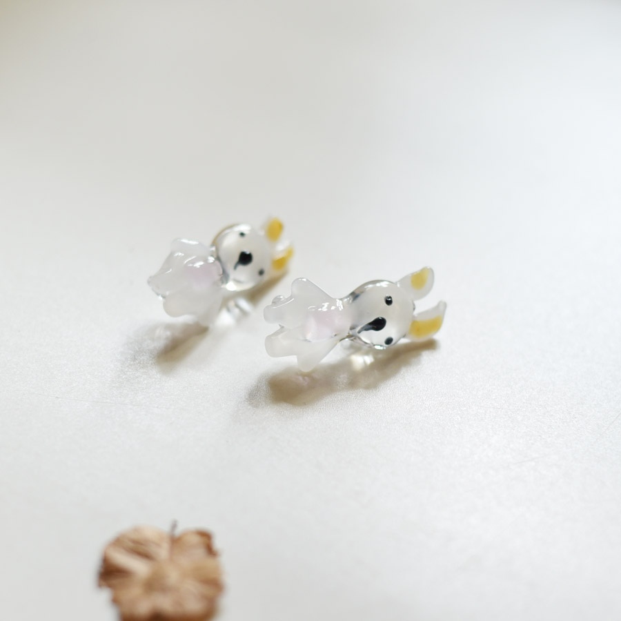 online Handmade designer glass earring Bunny