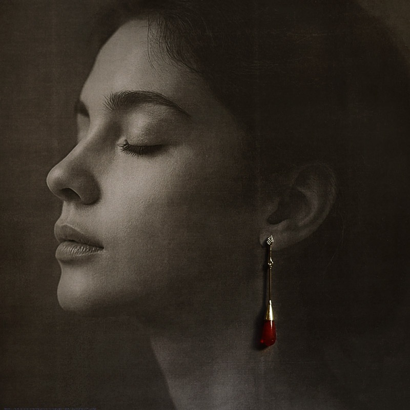online Handmade designer glass earring