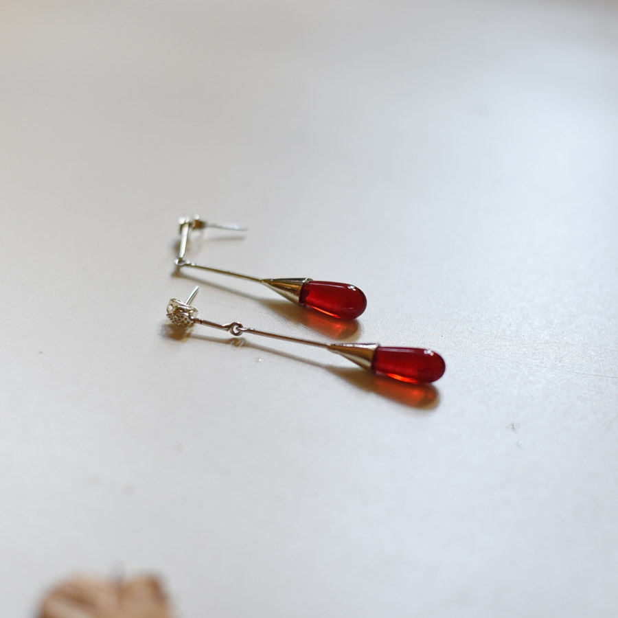online Handmade designer glass earring