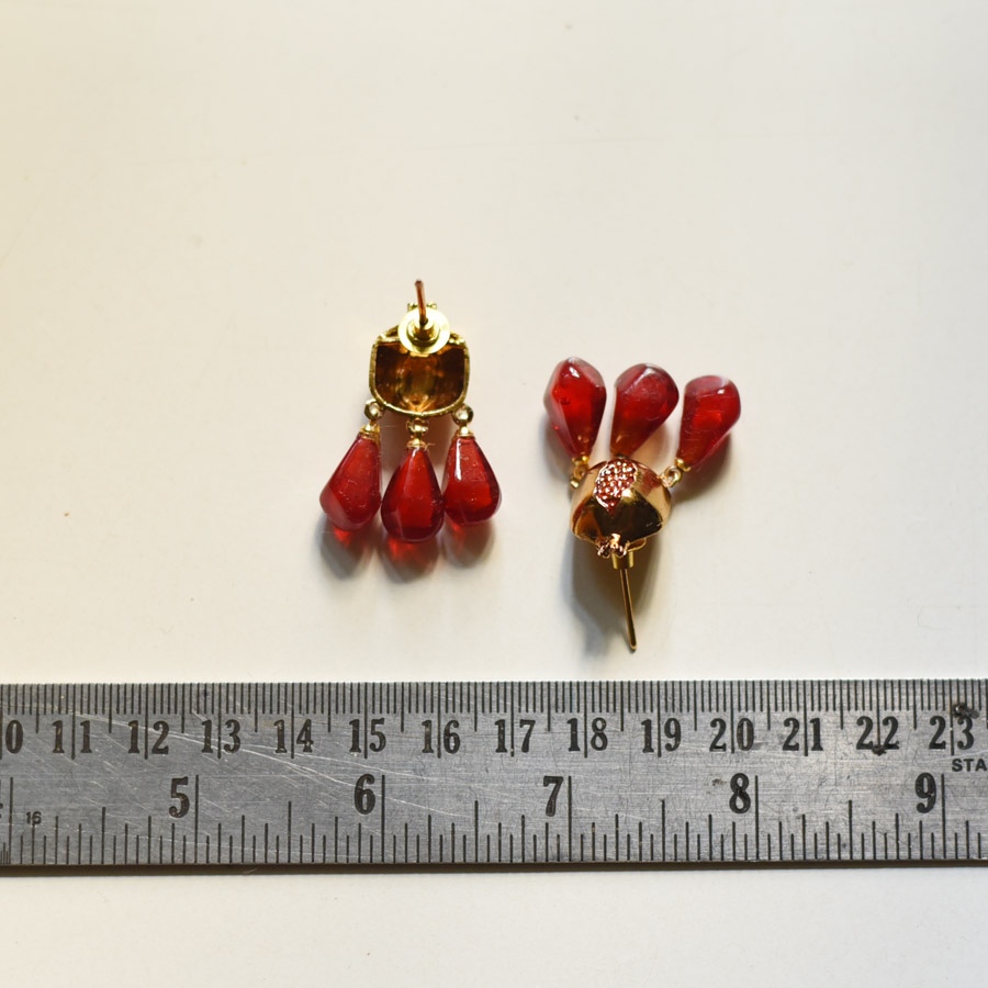 online Handmade designer glass earring