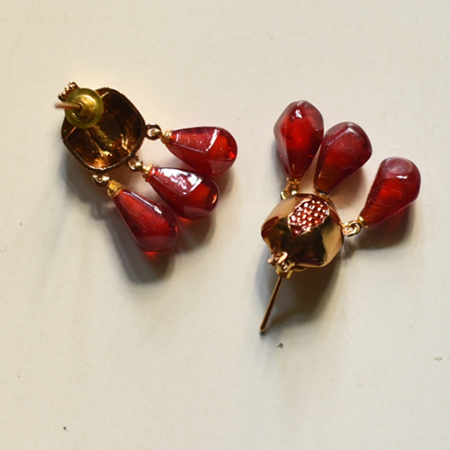 online Handmade designer glass earring