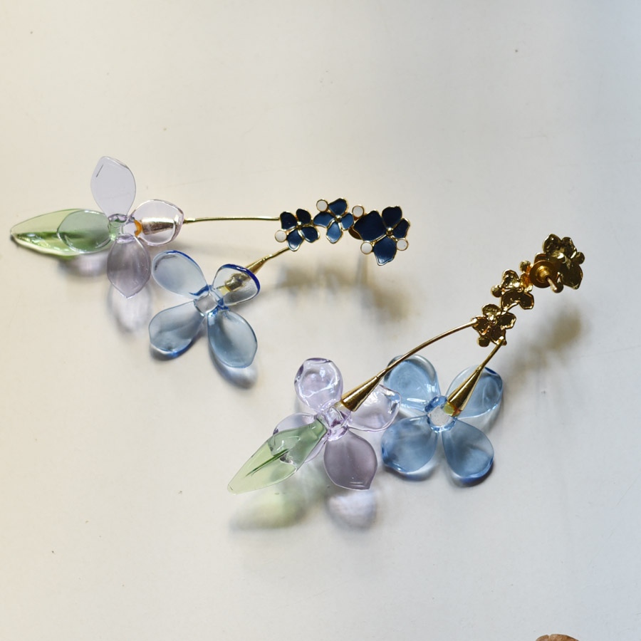 online Handmade designer glass earring