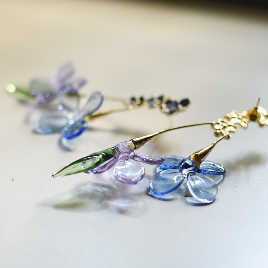 online Handmade designer glass earring