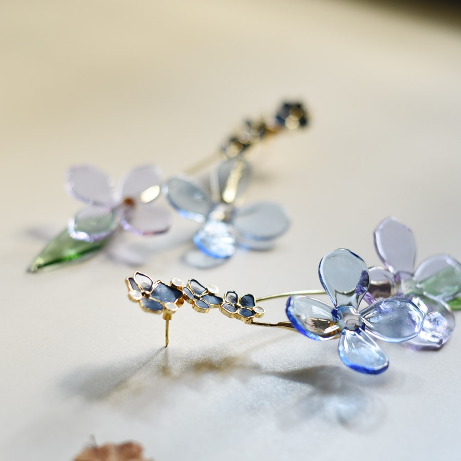 online Handmade designer glass earring