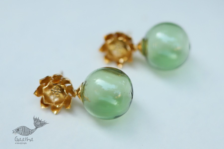 कुसुमांप्रभा ✤ Glass Jewelry ✤ Earring ✤ 25