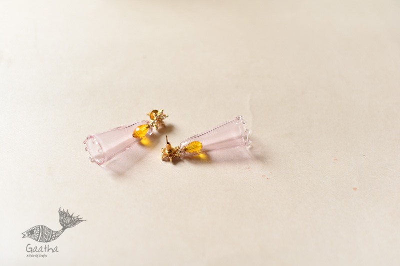 online Handmade designer glass earring