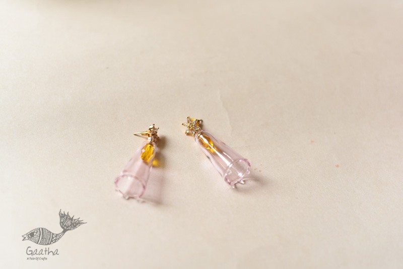 online Handmade designer glass earring