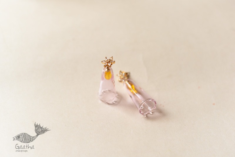 online Handmade designer glass earring