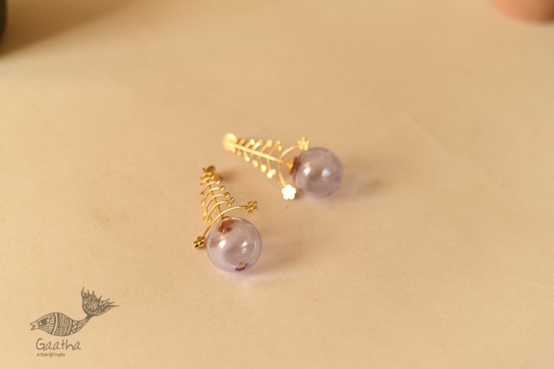 online Handmade designer glass earring