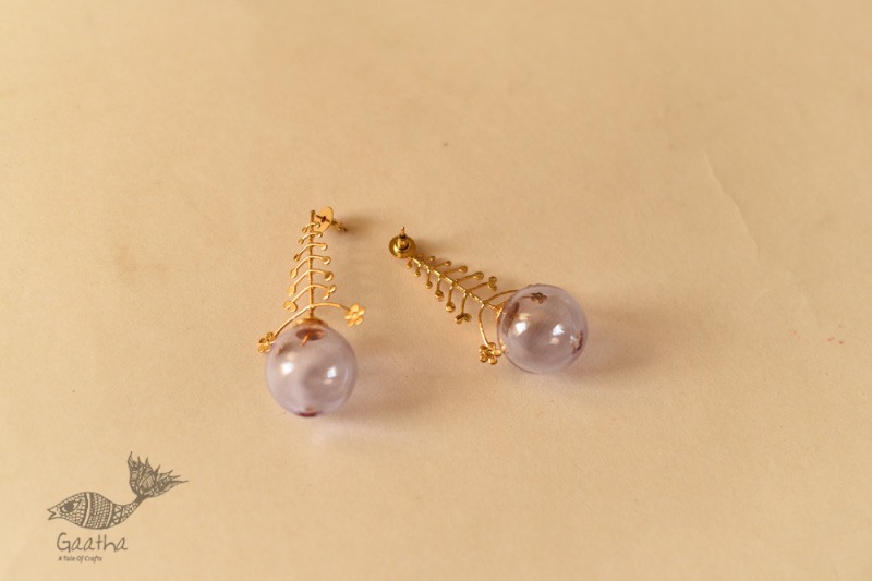 online Handmade designer glass earring