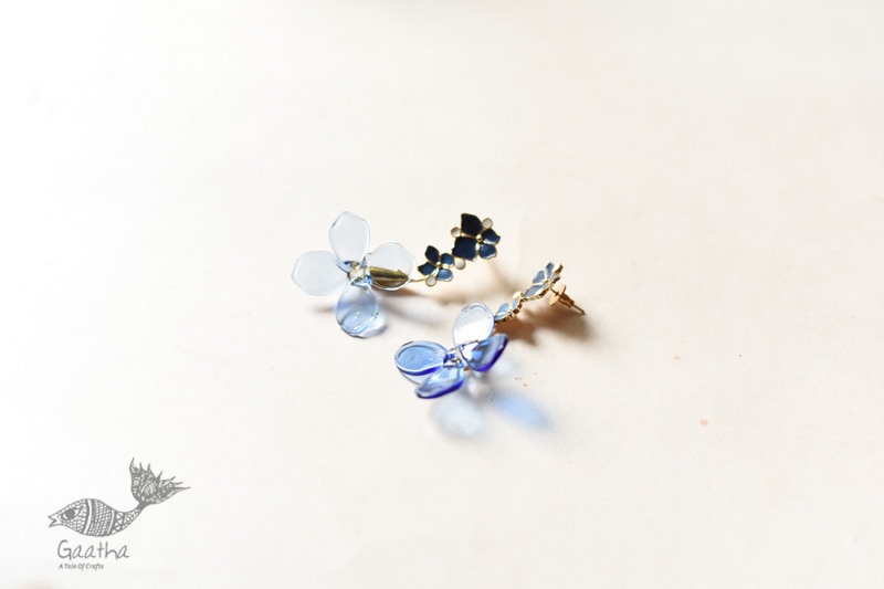 online Handmade designer glass earring