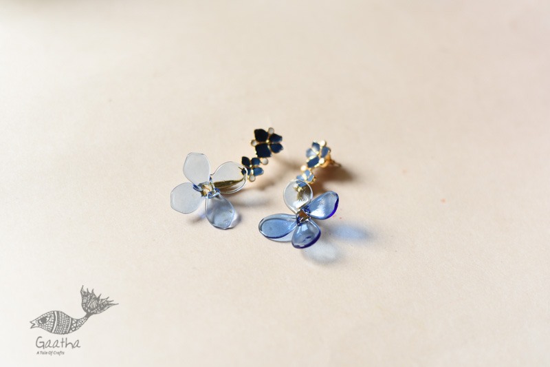 online Handmade designer glass earring