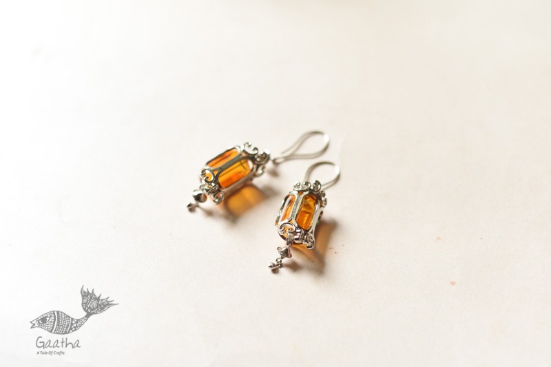online Handmade designer glass earring