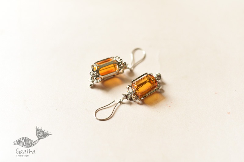 online Handmade designer glass earring