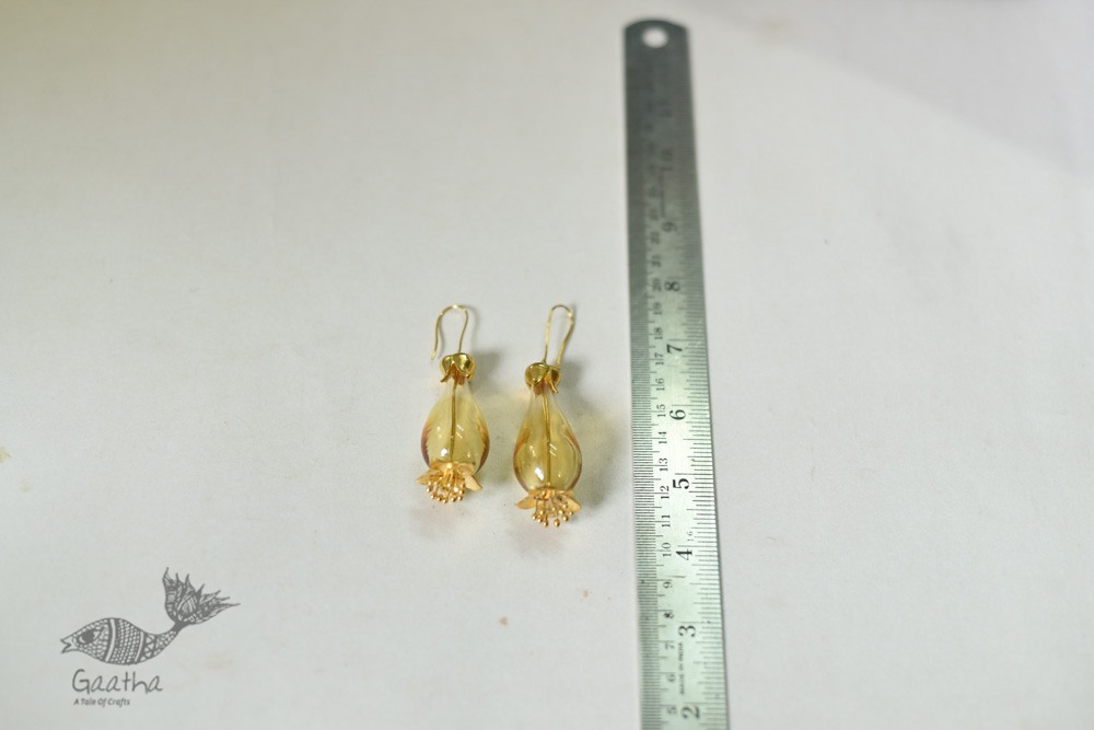 online Handmade designer glass earring