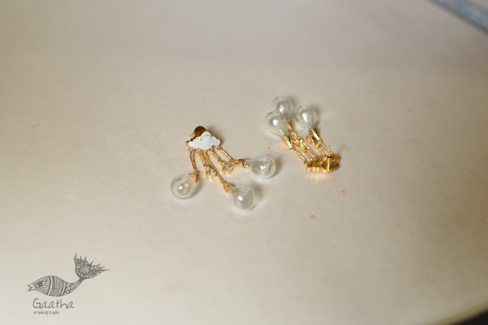 online designer glass earring
