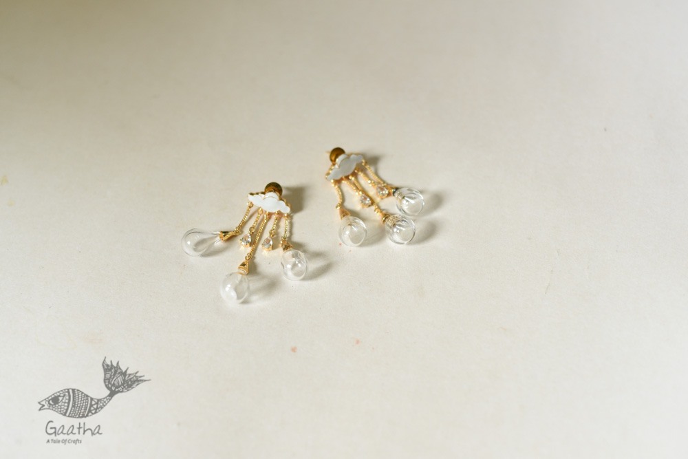 online designer glass earring