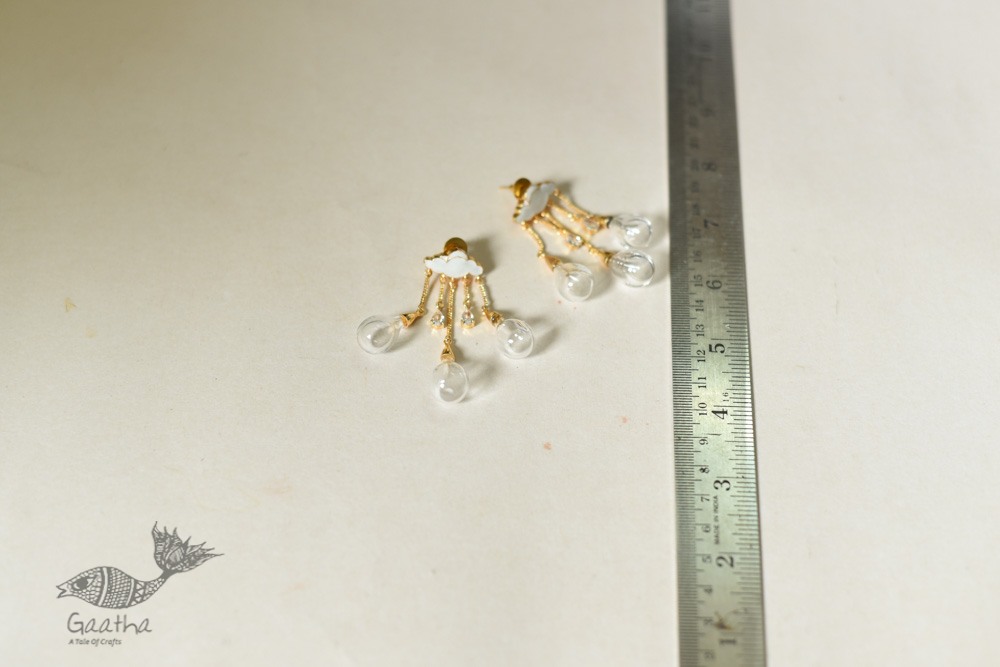 online designer glass earring