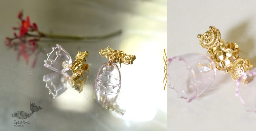 online designer glass earring