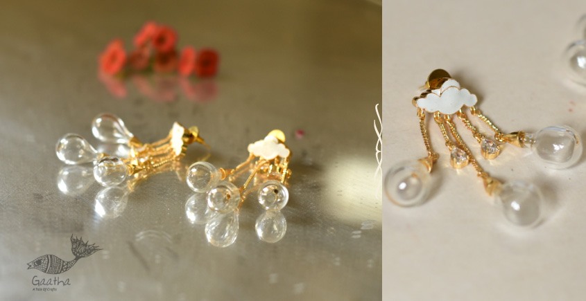 online designer glass earring