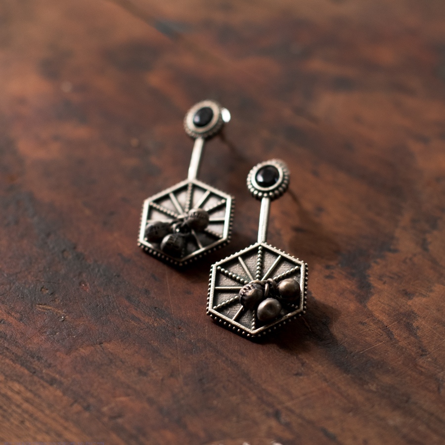 online german silver earrings