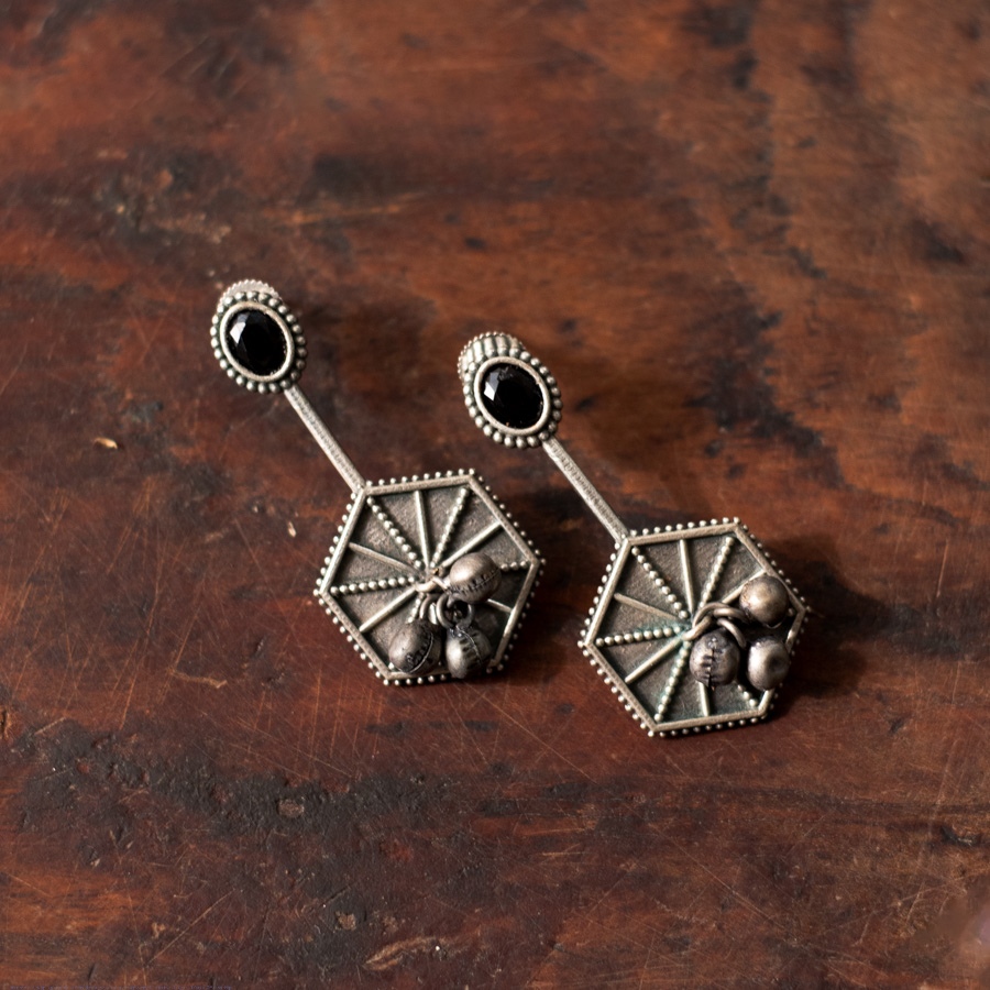 online german silver earrings