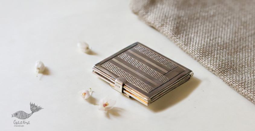 रजत ❧ | Silver Three side folded photo frame  | 9