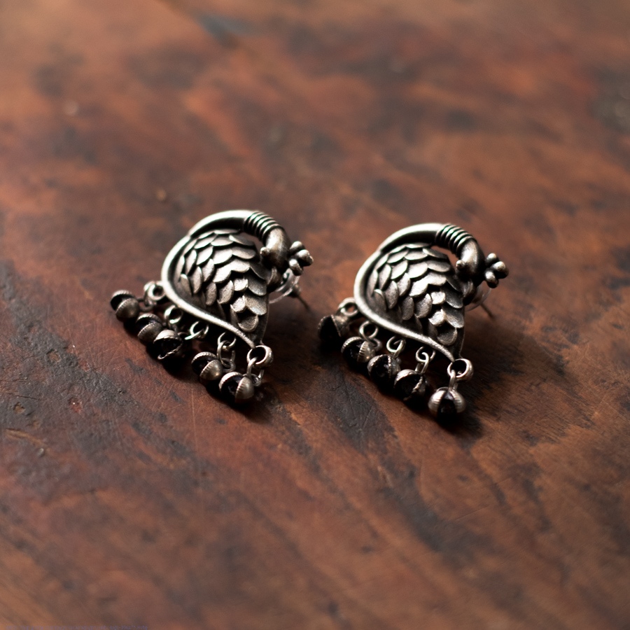 online german silver earrings