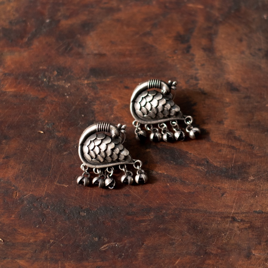 online german silver earrings